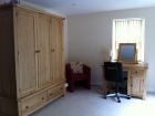 Oak Room Wardrobe and Desk